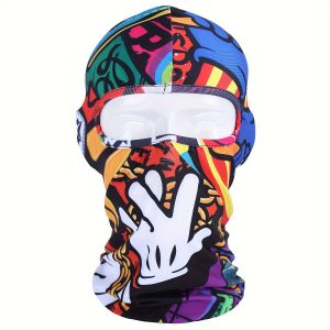 Summer Balaclava Face Mask For Men, Balaclava Hat, For Hiking Cycling Fishing